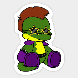 monty plush Sticker